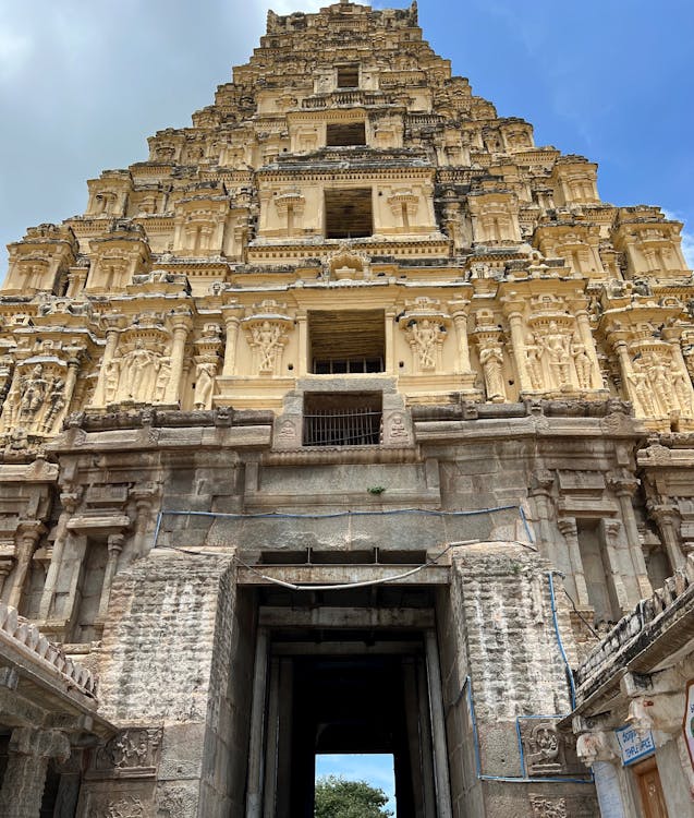 Virupaksha Temple in Hampi in India