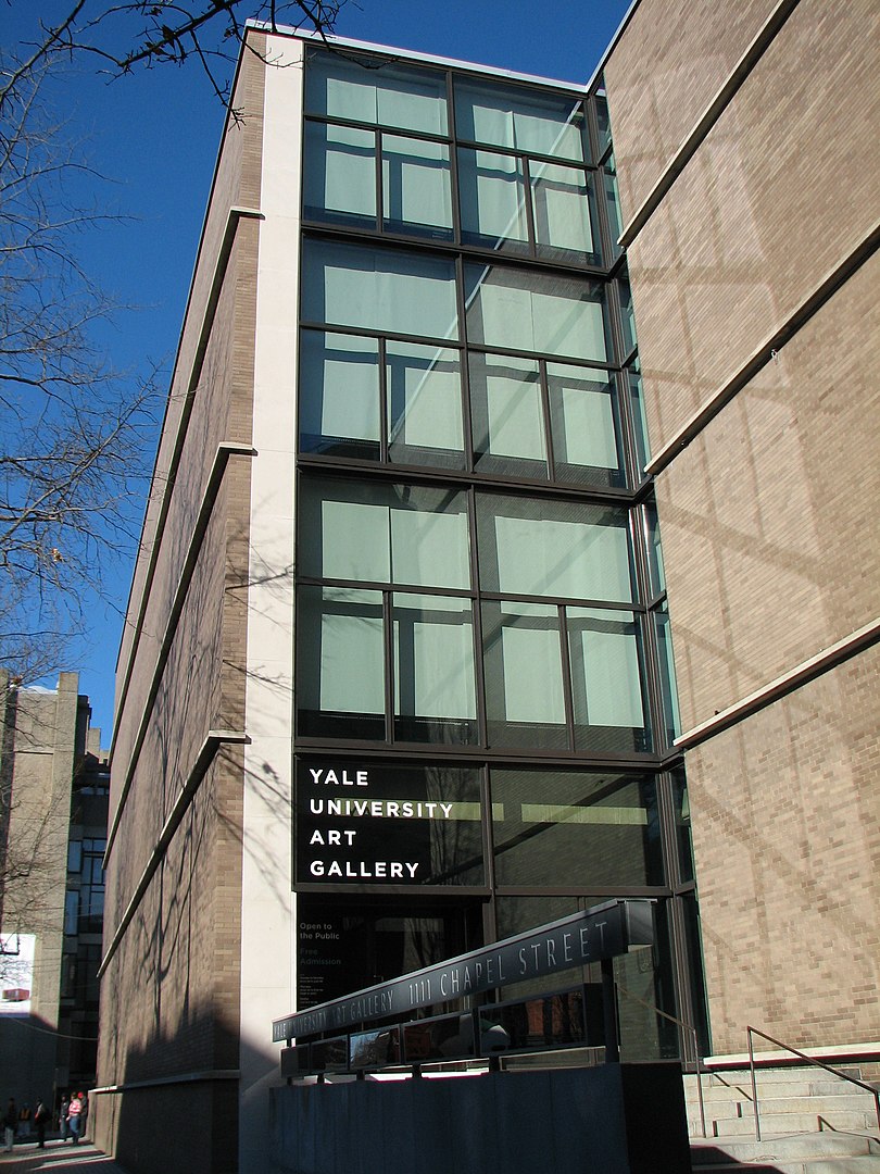 Yale University Art Gallery entrance