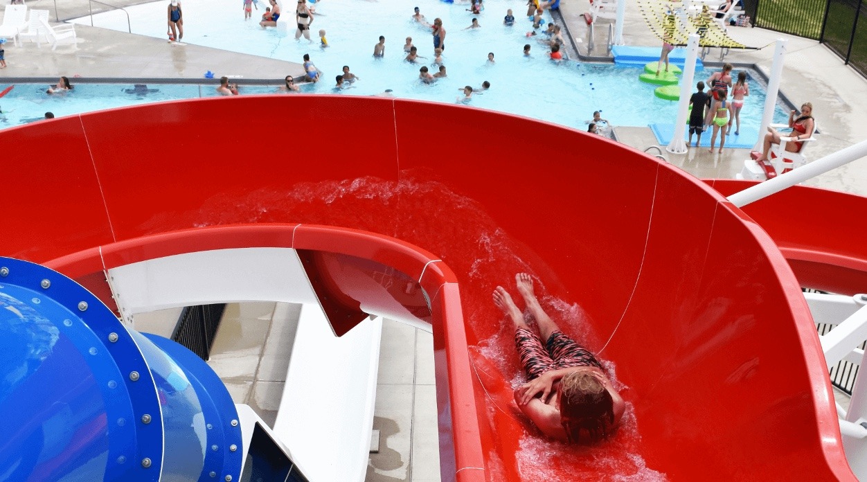 vortex pool slide