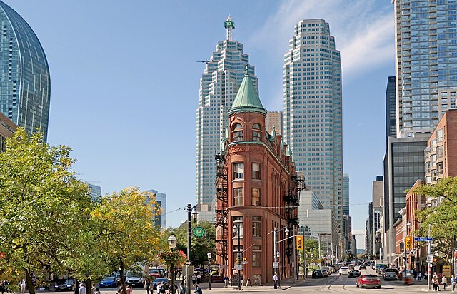 The Flatiron Building in Toronto
