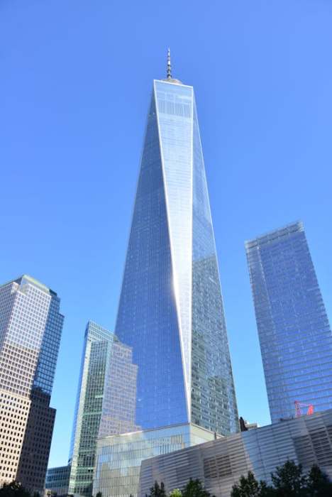 Low Angle Shot of the One World Trade Center