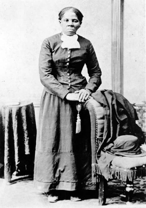 Photo of Harriet Tubvman in black dress
