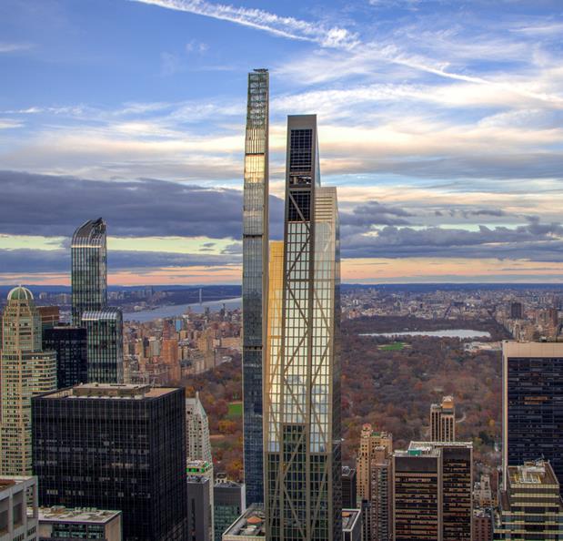 Skyscrapers overlooking New York's Central Park