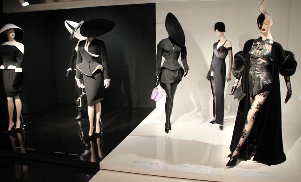 Black dresses and mannequins