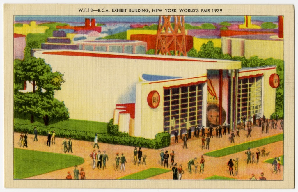 RCA Exhibit Building 1939 World's Fair Postcard 2007