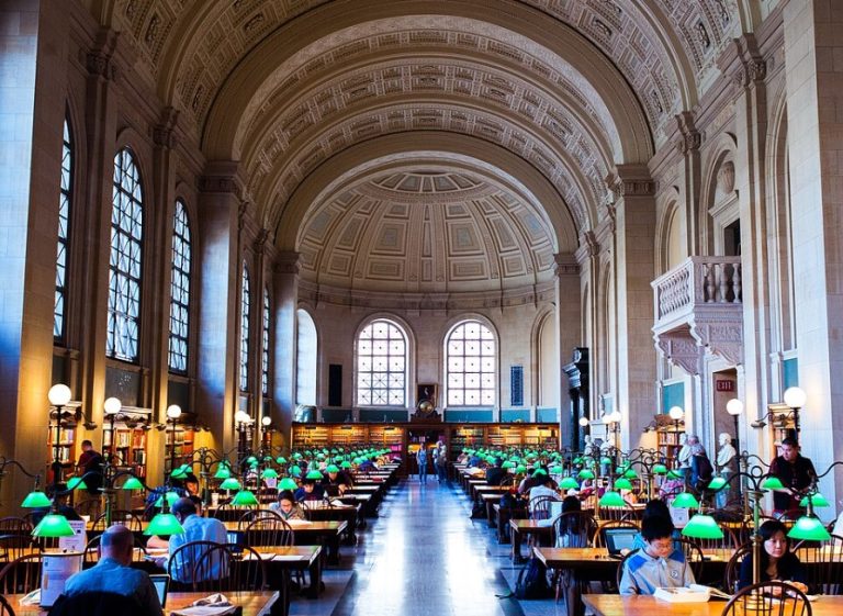 The Boston Public Library The Boston Public Library
