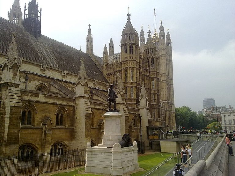 outside Westminster Hall 768x576