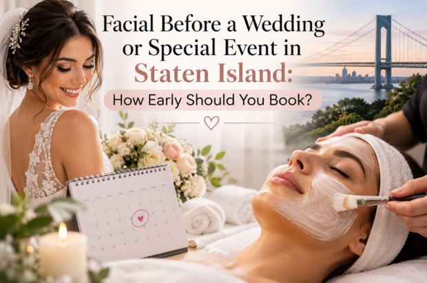 Facial Before a Wedding or Special Event in Staten Island: How Early Should You Book?